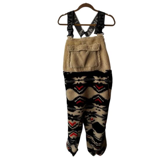 Free People FP Movement Hit the Slopes Printed Salopette Overalls Size XL - Picture 6 of 7